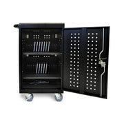 LLTM30-B – Locking Charging Cart for 30 Tablets & Chromebooks | Black; view 6