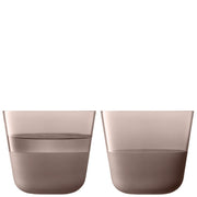 LSA - Arc Contrast Tumbler (Set of 2) | 260 mL Home & Kitchen Earth