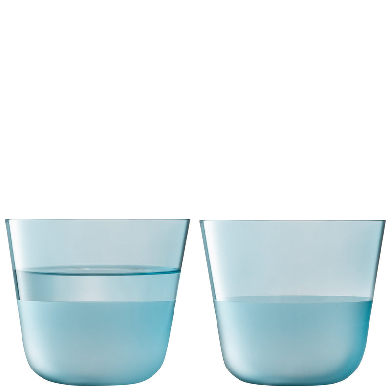 LSA - Arc Contrast Tumbler (Set of 2) | 260 mL Home & Kitchen Sky