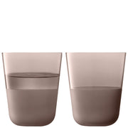 LSA - Arc Contrast Tumbler (Set of 2) | 380 mL Home & Kitchen Earth