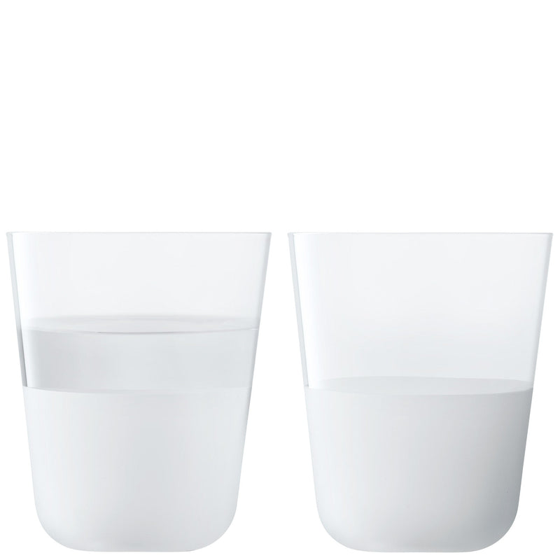 LSA - Arc Contrast Tumbler (Set of 2) | 380 mL Home & Kitchen Mist