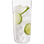 LSA - Arc Highball 550ml Clear x4 Home & Kitchen