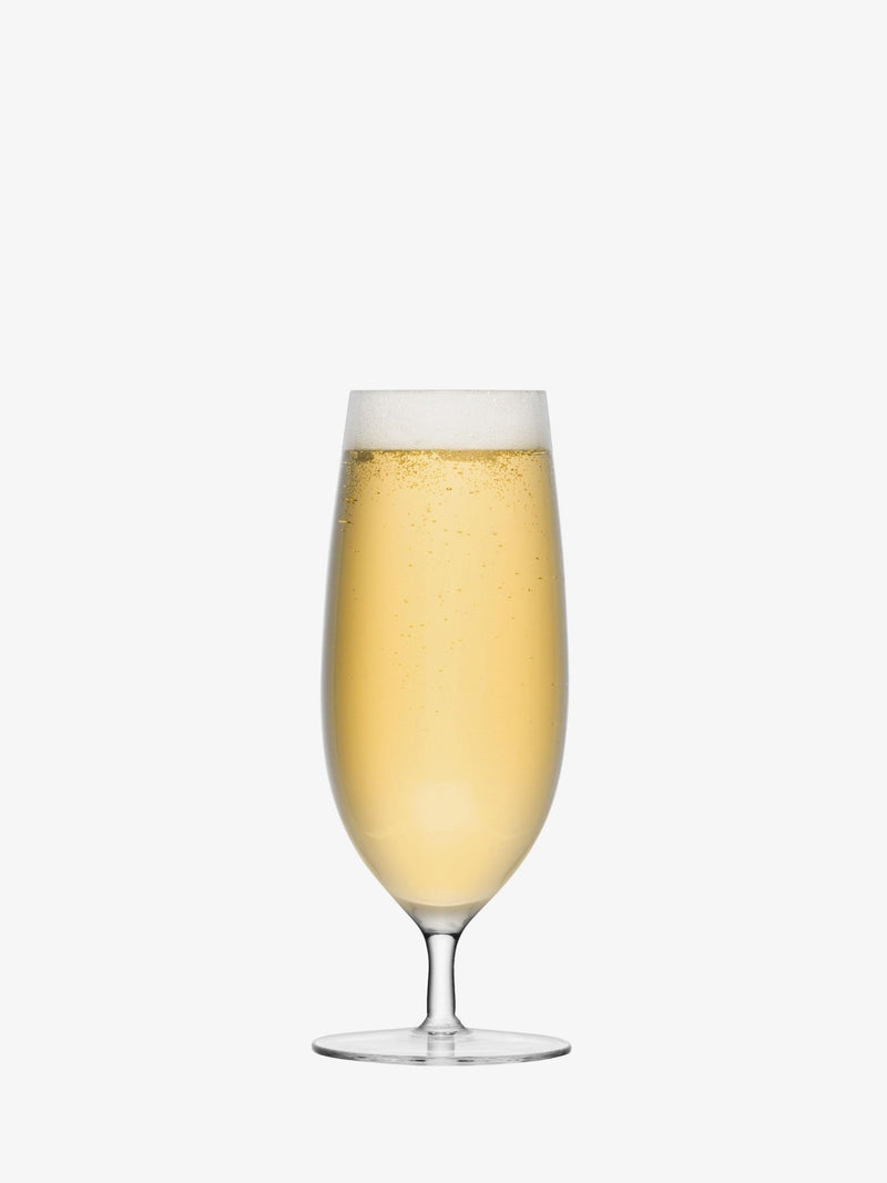 LSA - Bar Pilsner Glass 450ml Clear x 2 Home & Kitchen
