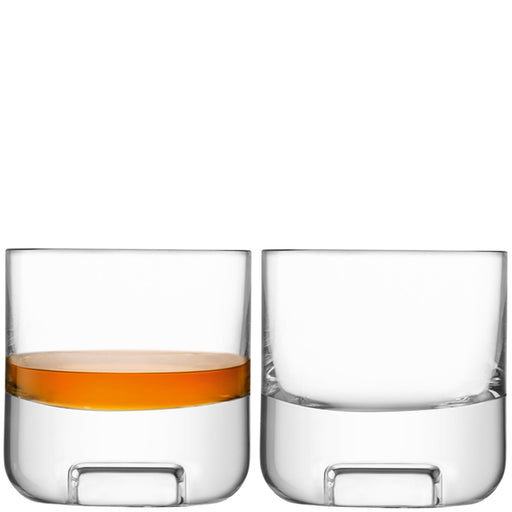 LSA - Cask Whisky Tumbler 240ml Clear x 2 Home & Kitchen