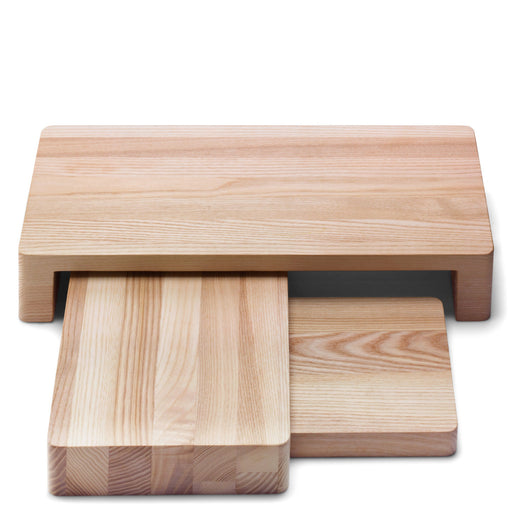 LSA - Collective Ash* Wood Platter Set L38cm W19cm H6cm Home & Kitchen