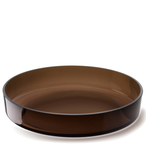 LSA - Collective Low Bowl Ø35cm Cased Mocha Home & Kitchen