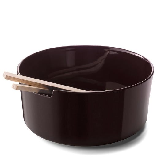 LSA - Collective Salad Bowl & Ash* Servers Mocha Home & Kitchen