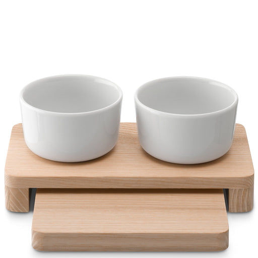 LSA - Collective Serving Set L19.5cm x W16cm x H8cm White/Ash* Home & Kitchen