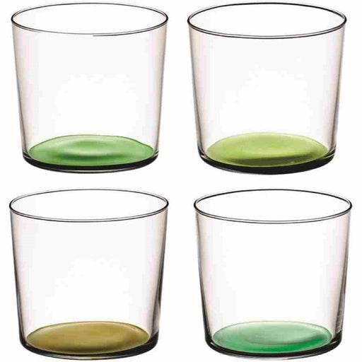 LSA - Coro Tumbler - Assorted Colours (Set Of 4) (LEAF) Home & Kitchen