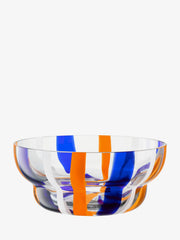 LSA - Folk - Bowl - Blue / Orange / White | Ø24 cm