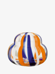 LSA - Folk - Vase - Blue / Orange / White | H19 cm
