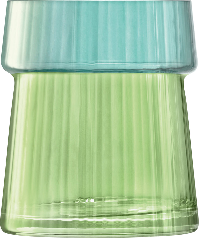 LSA - Gems Vase/Lantern H15cm Jade Home & Kitchen