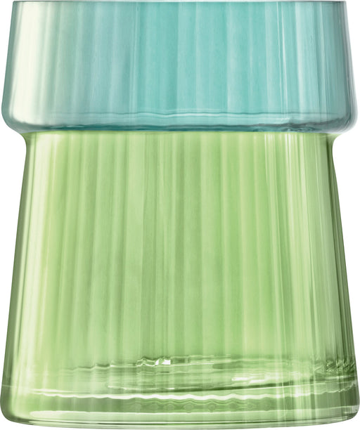 LSA - Gems Vase/Lantern H15cm Jade Home & Kitchen