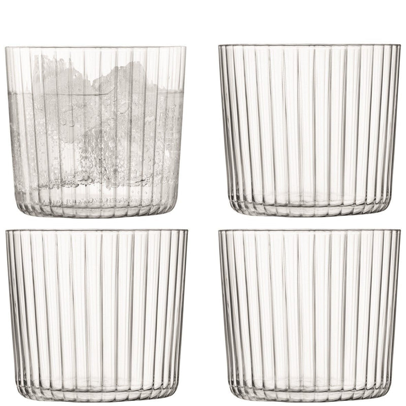 LSA International - Gio Line Tumbler 310ml x 4 Home & Kitchen