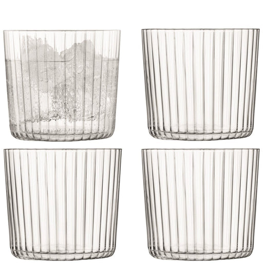 LSA International - Gio Line Tumbler 310ml x 4 Home & Kitchen