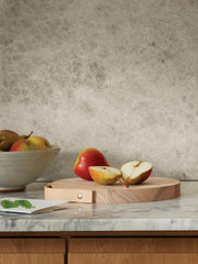 LSA International - Utility Board Ash & Leather Handle - 25cm Home & Kitchen