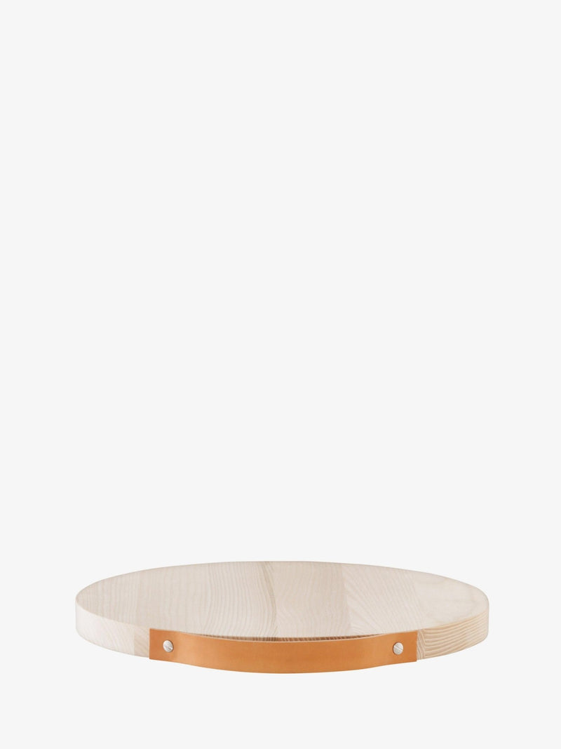 LSA International - Utility Board Ash & Leather Handle - 35cm Home & Kitchen