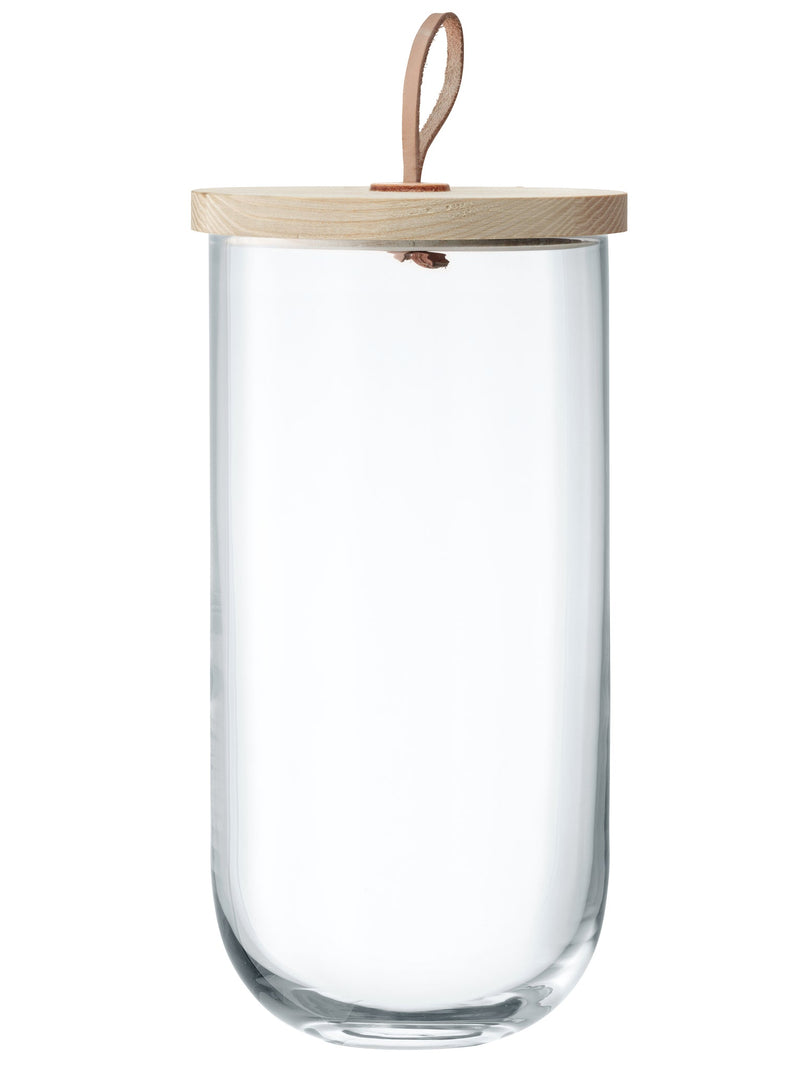 LSA - Ivalo Container & Ash Lid H29.5cm Clear * Home & Kitchen