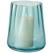 LSA - Lagoon Vase/Lantern H24cm Sea Green Home & Kitchen