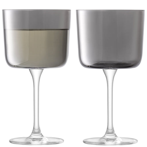 LSA - Lunar Wine Glass 250ml x 2 Home & Kitchen