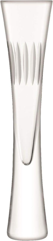 LSA - Moya Champagne Flute 170ml Clear/Cut x 2 Home & Kitchen