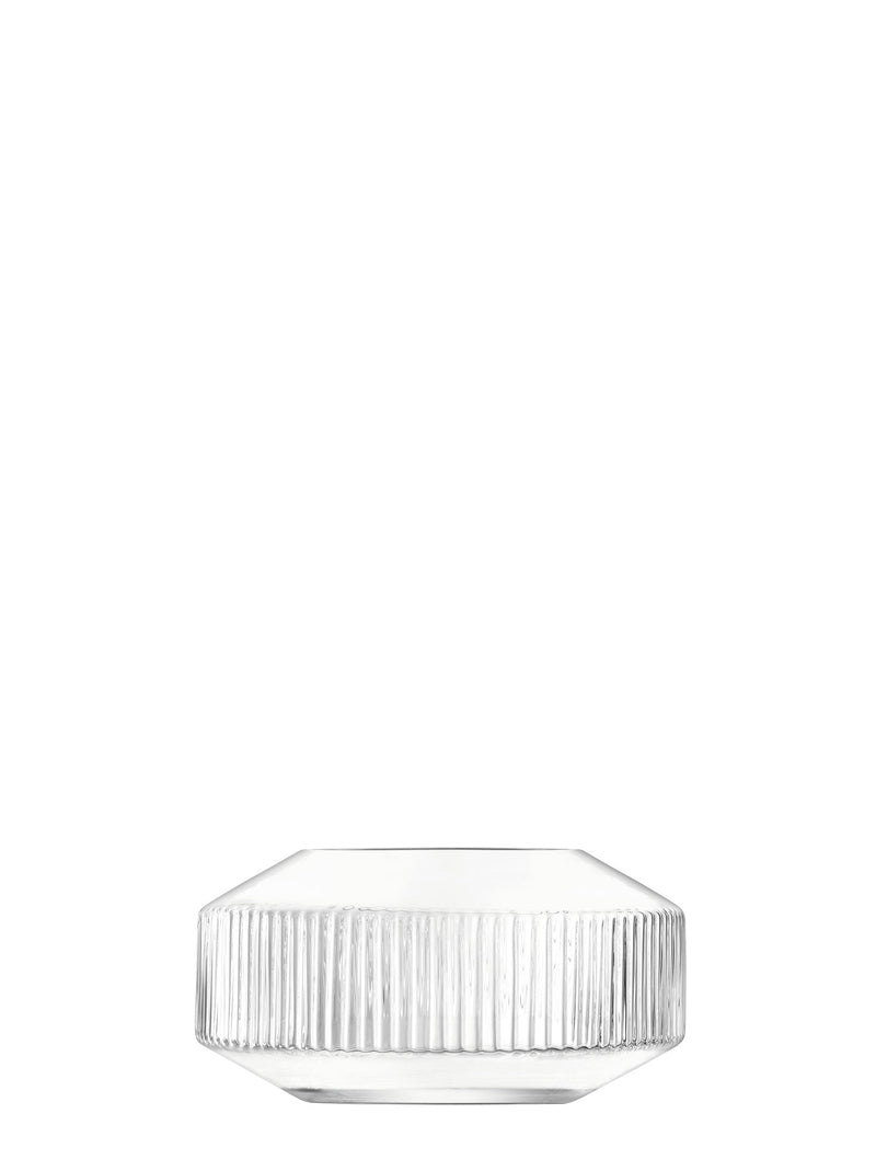 LSA - Rotunda Wide Vase H14cm Clear Home & Kitchen