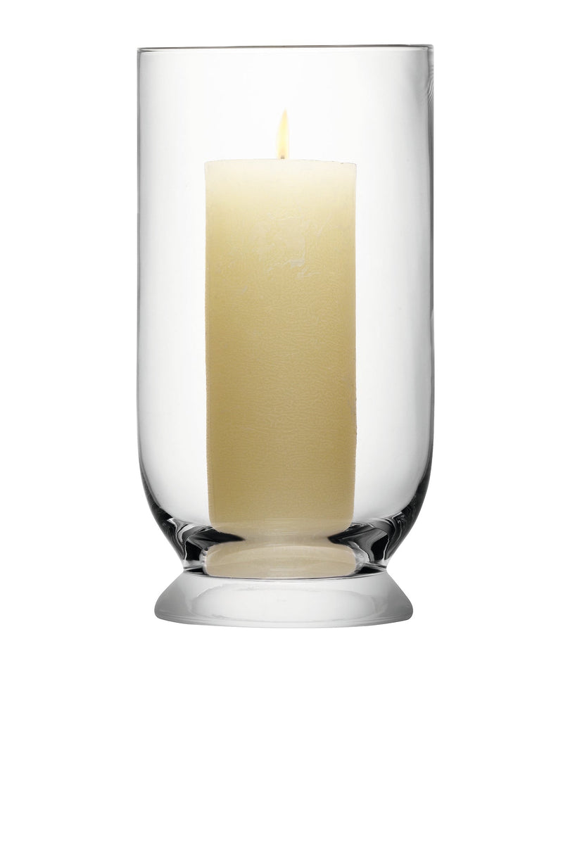 LSA - Terrace Storm Lantern H30cm Clear Home & Kitchen