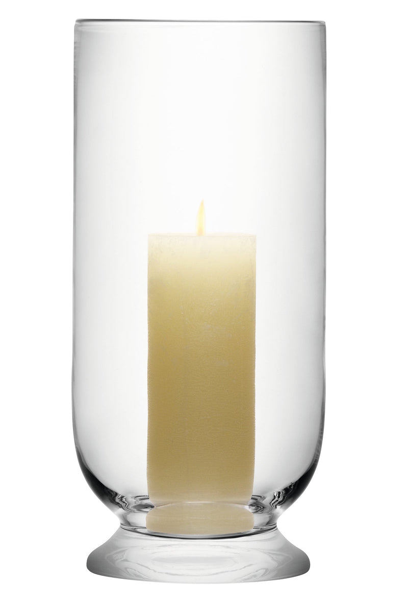 LSA - Terrace Storm Lantern H40cm Clear Home & Kitchen