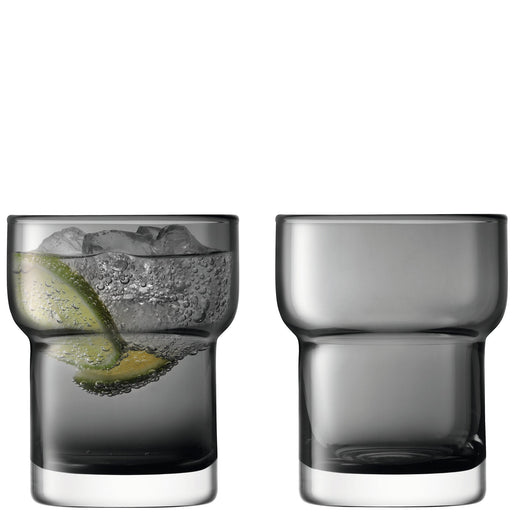 LSA - Utility Tumbler 300ml Slate x 2 Home & Kitchen