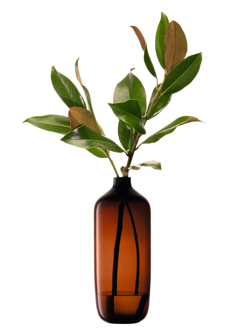 LSA - Vessel Vase H38cm Peat Brown Home & Kitchen
