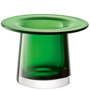 LSA - Victoria Vase/Lantern H13.5cm Fern Green Home & Kitchen