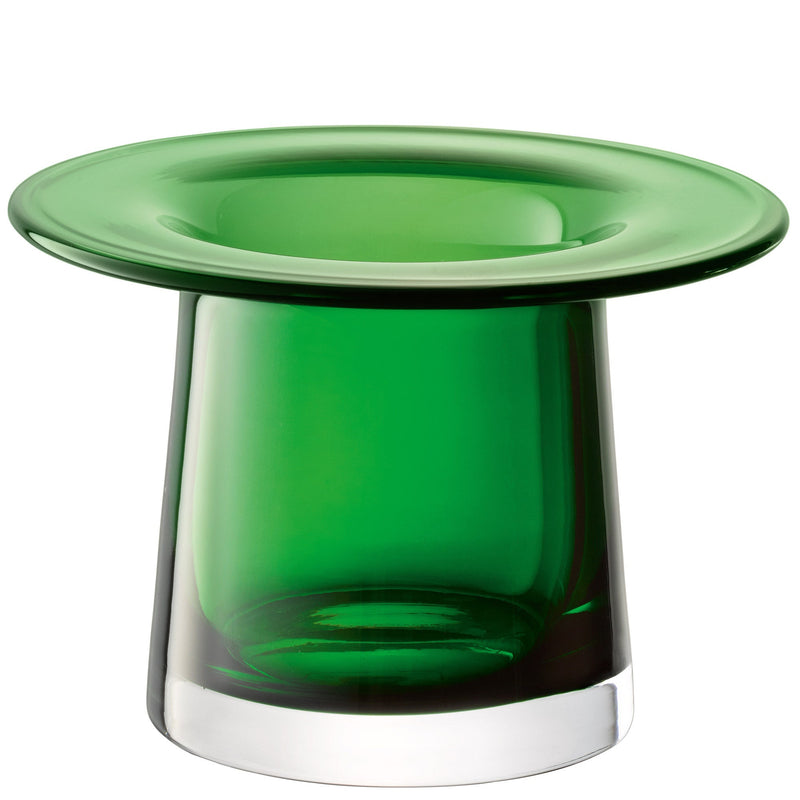 LSA - Victoria Vase/Lantern H13.5cm Fern Green Home & Kitchen