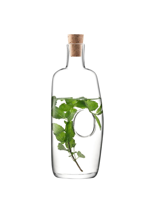 LSA - Void Carafe & Cork Stopper 1.1L Clear Home & Kitchen