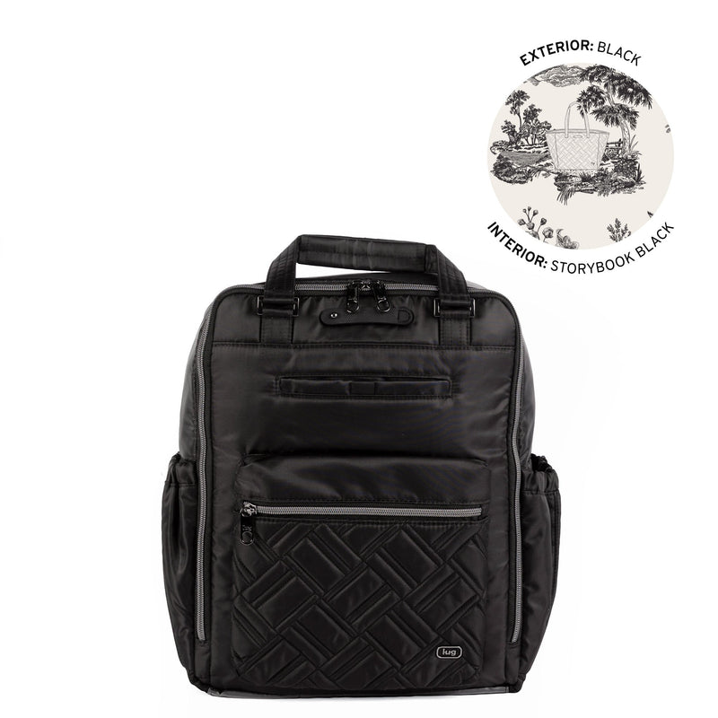 LUG Voyager Backpack in BLACK