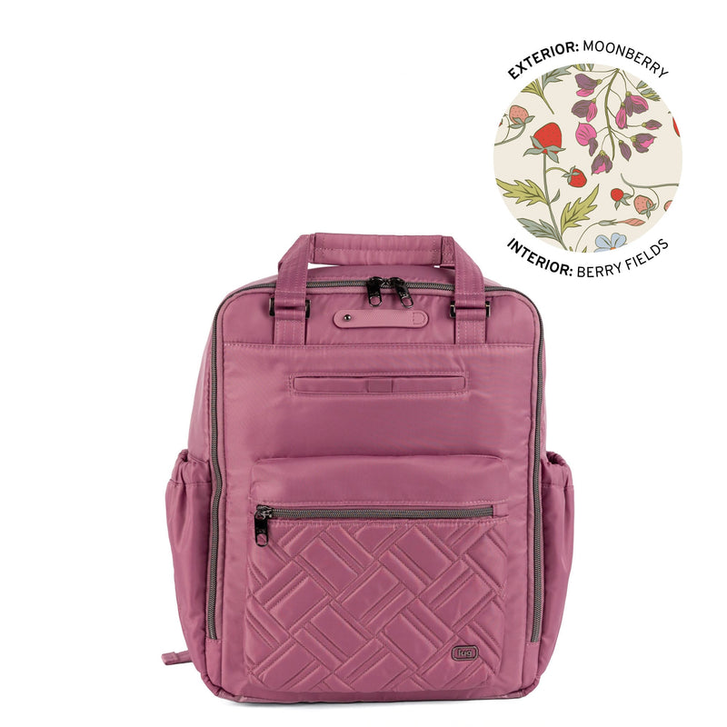 LUG Voyager Backpack in MOONBERRY
