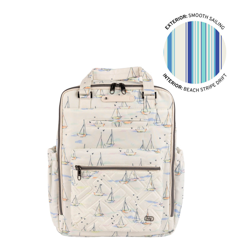 LUG Voyager Backpack in SMOOTH SAILING