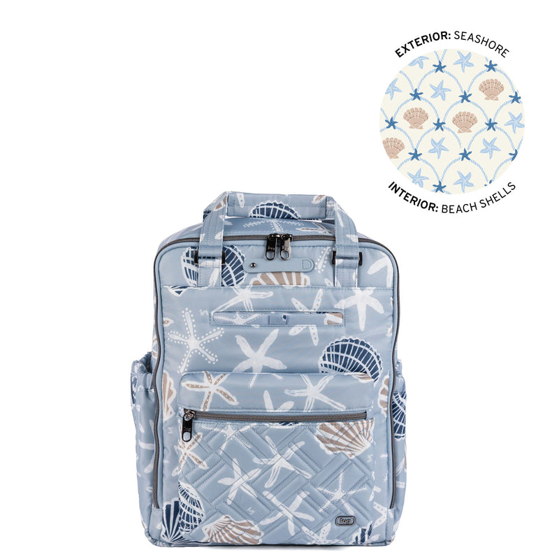 LUG Voyager Backpack in SEASHORE