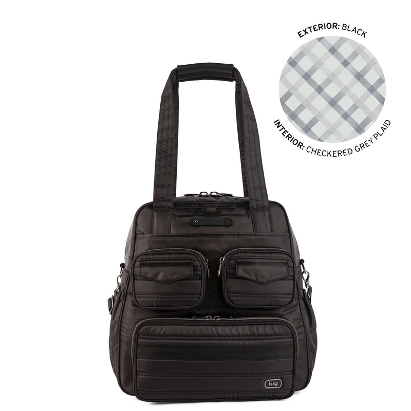 LUG Puddle Jumper LE Convertible Tote Bag in Black 2