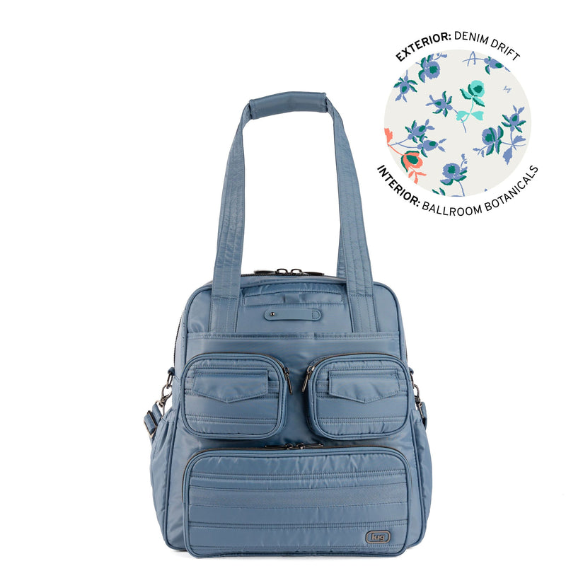LUG Puddle Jumper LE Convertible Tote Bag in DENIM DRIFT