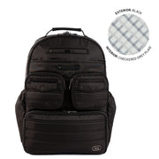 LUG Legacy Collection Puddle Jumper Backpack in BLACK 2