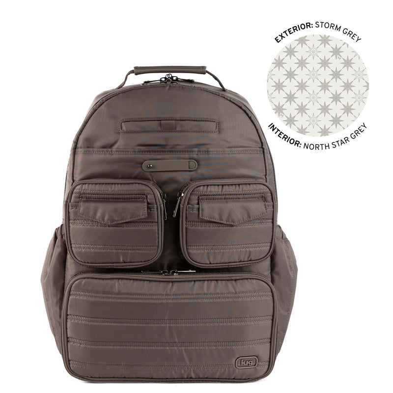 LUG Legacy Collection Puddle Jumper Backpack in STORM GREY