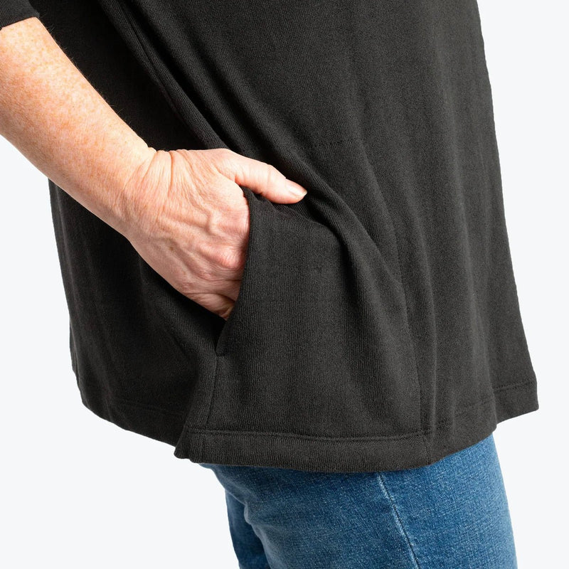LUG - Bolero Brushed Sweater Knit Zip-Up