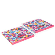LUG - Cargo 2pc Collapsible Cube Bins Luggage & Bags HEART IKAT MULTI