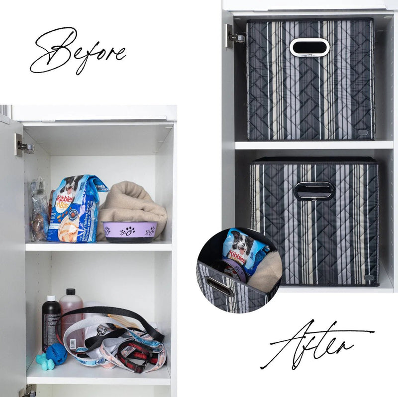 LUG - Cargo 2pc Collapsible Cube Bins Luggage & Bags HEART IKAT MULTI
