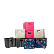 LUG - Cargo 2pc Collapsible Cube Bins Luggage & Bags HEART IKAT MULTI