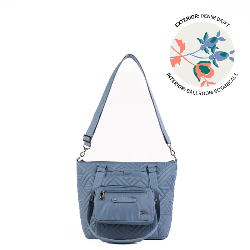 LUG - Catamaran Tote Bag & Removable Pouch Luggage & Bags DENIM DRIFT