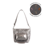 LUG - Catamaran Tote Bag & Removable Pouch Luggage & Bags METALLIC STORM