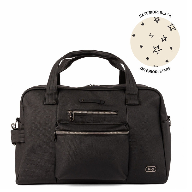 LUG - Charger Matte Luxe VL Overnight Bag with Charm Bar