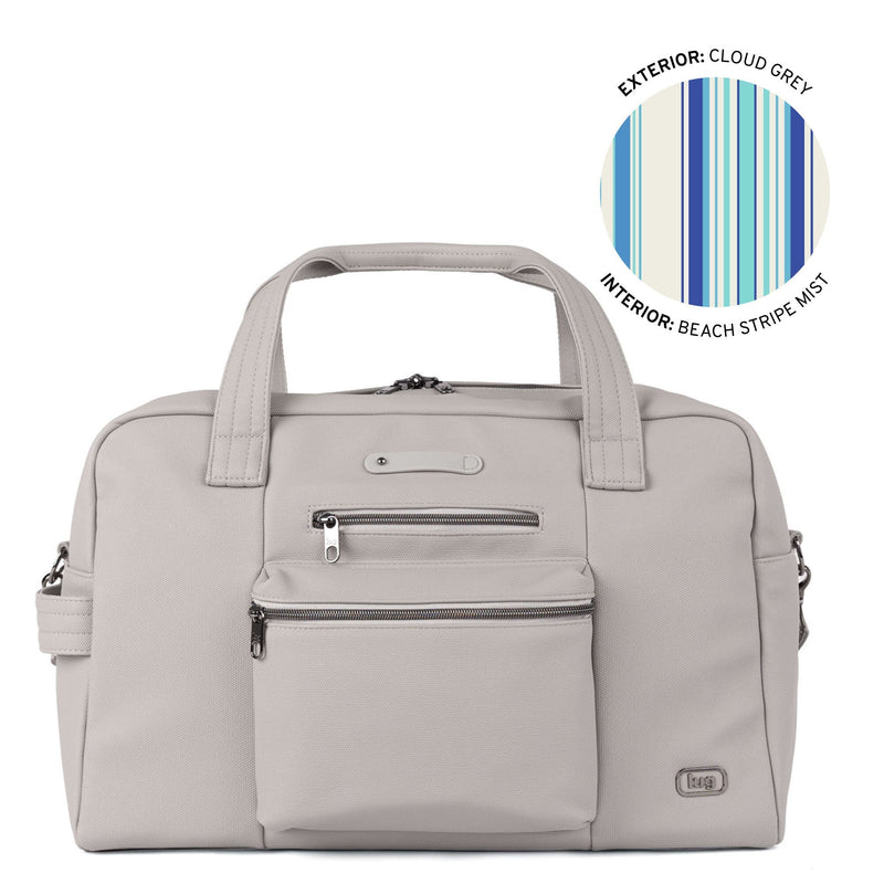 LUG - Charger Matte Luxe VL Overnight Bag with Charm Bar