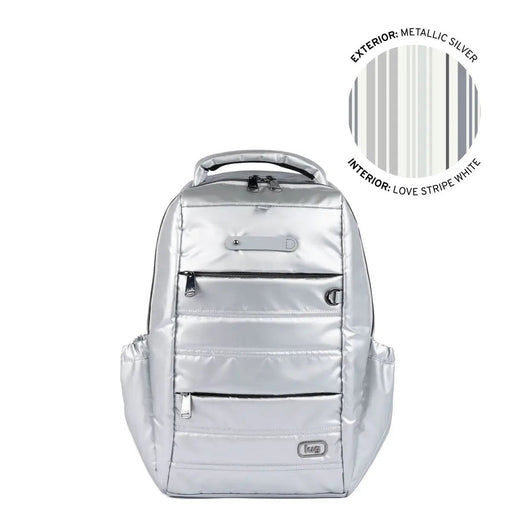 LUG - Cloudhopper Backpack Luggage & Bags Metallic Silver